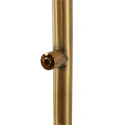Mexlite Lampadaire BIRON à 1 flamme IP20, bronze, blanche gradable