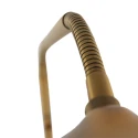 Mexlite Lampadaire BIRON à 1 flamme IP20, bronze, blanche gradable