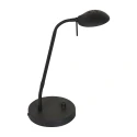 table lamp BIRON with switch, with flex arm IP20, black matt dimmable