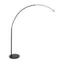 floor lamp SPARKLED LIGHT - IKARO ribbed, cylindrical, with switch, with shade, adjustable E27 IP20