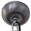 Luminaire à suspension BIKKEL - Ø 42CM à 1 flamme, médium E27 IP20, marron, tacheté gradable