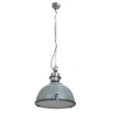 Steinhauer Luminaire à suspension BIKKEL - Ø 42CM à 1 flamme, médium E27 IP20, gris béton gradable