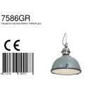 Steinhauer pendant luminaire BIKKEL - Ø 42CM 1 flame, medium E27 IP20, green dimmable