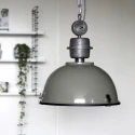 Steinhauer pendant luminaire BIKKEL - Ø 42CM 1 flame, medium E27 IP20, green dimmable