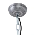 Steinhauer pendant luminaire BIKKEL - Ø 42CM 1 flame, medium E27 IP20, drak blue dimmable