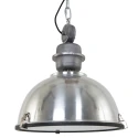 Steinhauer Luminaire à suspension BIKKEL - Ø 42CM à 1 flamme, médium E27 IP20, brillant, acier gradable
