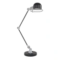 Mexlite Table lamp DAVIN, 1 flame, reflector, black