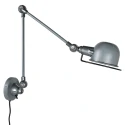 Mexlite Wall luminaire DAVIN, 1 flame, reflector, green
