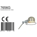 Mexlite Mexlite Wall luminaire DAVIN, 1 flame, reflector, green
