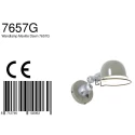 Mexlite Mexlite Wall luminaire DAVIN, 1 flame, reflector, green