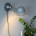Mexlite Mexlite Wall luminaire DAVIN, 1 flame, reflector, green