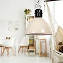 anne light & home Luminaire à suspension FRISK E27 IP20, gradable