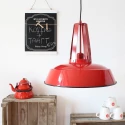 Mexlite Pendant luminaire EDEN, 1 flame, 42cm, blue