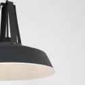 Mexlite Mexlite Pendant luminaire EDEN, 1 flame, 42cm, black