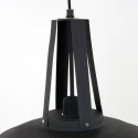 Mexlite Mexlite Pendant luminaire EDEN, 1 flame, 42cm, black