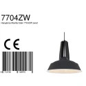 Mexlite Mexlite Pendant luminaire EDEN, 1 flame, 42cm, black