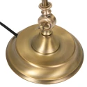 Mexlite Mexlite Table lamp BELANA, 1 flame, bronze