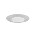 Luminaire de plafond LIDO petit, rond, indirect, perforé IP20, blanc mat gradable