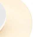 Luminaire de plafond LIDO rond, médium, indirect, perforé IP20, noir mat gradable