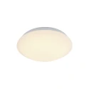 Mexlite outdoor ceiling luminaire GALAXY small, round, switchable, cambered IP44, white matt 