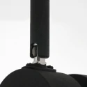 Steinhauer spotlight bar NATASJA 2 flames, Dim-To-Warm, adjustable GU10 IP20, black matt dimmable