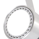 Steinhauer Rampe de projecteurs NATASJA 4 flammes, langue, Dim-To-Warm, réglable GU10 IP20, acier brossé gradable