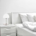 Steinhauer Lampe de table ANCILLA MUSHROOM langue, avec fonction de commutation G9 IP20, chrome, brillant gradable