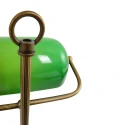 Steinhauer Lampe de table ANCILLA langue, réglable, avec chaîne d'interrupteur à tirette E27 IP20, bronze brossé 
