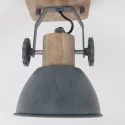Mexlite Mexlite Spot GEARWOOD, 1 flame, grey