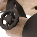 Mexlite Mexlite Spot GEARWOOD, 2 flames, anthracite