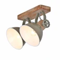 Mexlite Mexlite Spot GEARWOOD, 2 flames, green