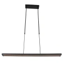 Steinhauer Steinhauer Pendant luminaire ZELENA LED, adjustable, 4 flames, black