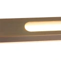 Steinhauer Steinhauer Pendant luminaire ZELENA LED, 3 flames, L:150cm, bronze