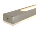 Steinhauer Steinhauer Pendant luminaire ZELENA LED, 3 flames, L:150cm, silver