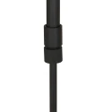 Steinhauer Luminaire à suspension ZELENA / 155CM haut bas, CCT Switch, réglable, avec variateur tactile IP20, noir mat gradable