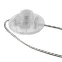Mexlite Mexlite Floor lamp SOLVA, 1 flame, white lamp head, steel