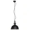 pendant luminaire BIKKEL - Ø 32CM 1 flame, small E27 IP20, black matt dimmable
