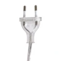 Steinhauer floor lamp PRESTIGE CHIC cylindrical, with switch, with shade, with jointed arm, with plug E27 IP20, steel brushed 