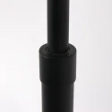 Steinhauer floor lamp PRESTIGE CHIC cylindrical, with switch, with shade, with jointed arm, with plug E27 IP20, black matt 