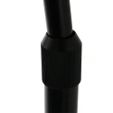 Steinhauer floor lamp SPARKLED LIGHT cylindrical, with switch, with shade, with plug, adjustable E27 IP20, black matt 