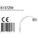 Steinhauer wall luminaire SPARKLED LIGHT cylindrical, with shade, adjustable E27 IP20, black matt 