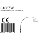 Steinhauer Luminaire mural SPARKLED LIGHT cylindrique, avec abat-jour, réglable E27 IP20, noir mat 