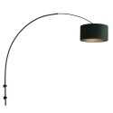 wall luminaire SPARKLED LIGHT cylindrical, with shade, adjustable E27 IP20, black matt 