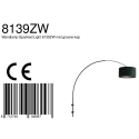 Steinhauer wall luminaire SPARKLED LIGHT cylindrical, with shade, adjustable E27 IP20, black matt 