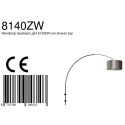 Steinhauer wall luminaire SPARKLED LIGHT cylindrical, with shade, adjustable E27 IP20, black matt 