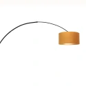 Steinhauer wall luminaire SPARKLED LIGHT cylindrical, with shade, adjustable E27 IP20, black matt 