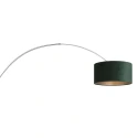 Steinhauer wall luminaire SPARKLED LIGHT cylindrical, with shade, adjustable E27 IP20, steel brushed 