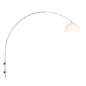 wall luminaire SPARKLED LIGHT half round, adjustable E27 IP20, steel brushed 