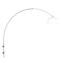 wall luminaire SPARKLED LIGHT half round, with shade, adjustable E27 IP20, black matt 