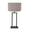 table lamp STANG up, 2-fold, with switch, with shade, with plug E27 IP20, black matt dimmable
